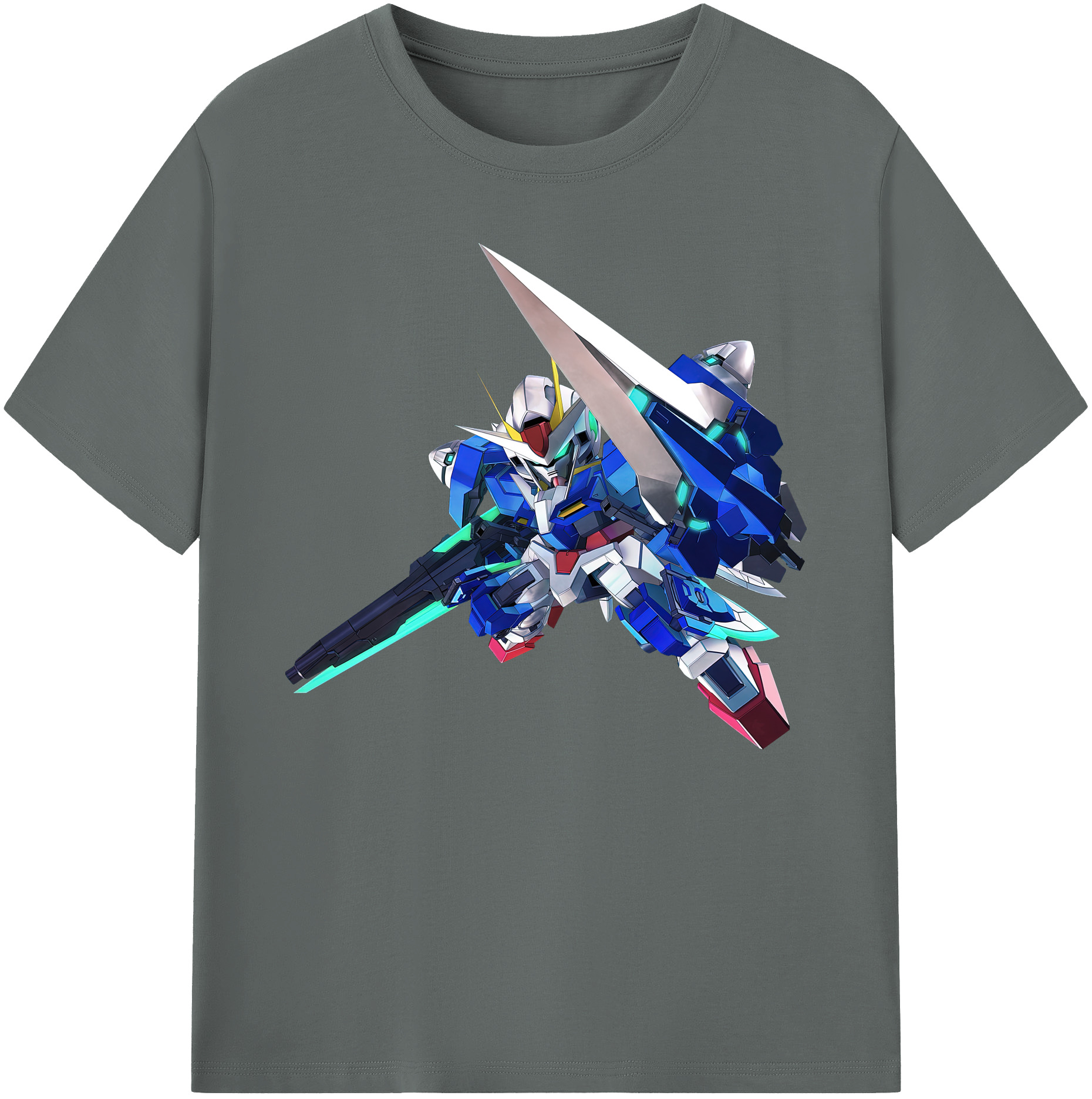 （画像用） 機動戦士ガンダム Mobile Suit Gundam 綿100％ メンズ半袖Tシャツ｜肌触りやわらか＆通気性